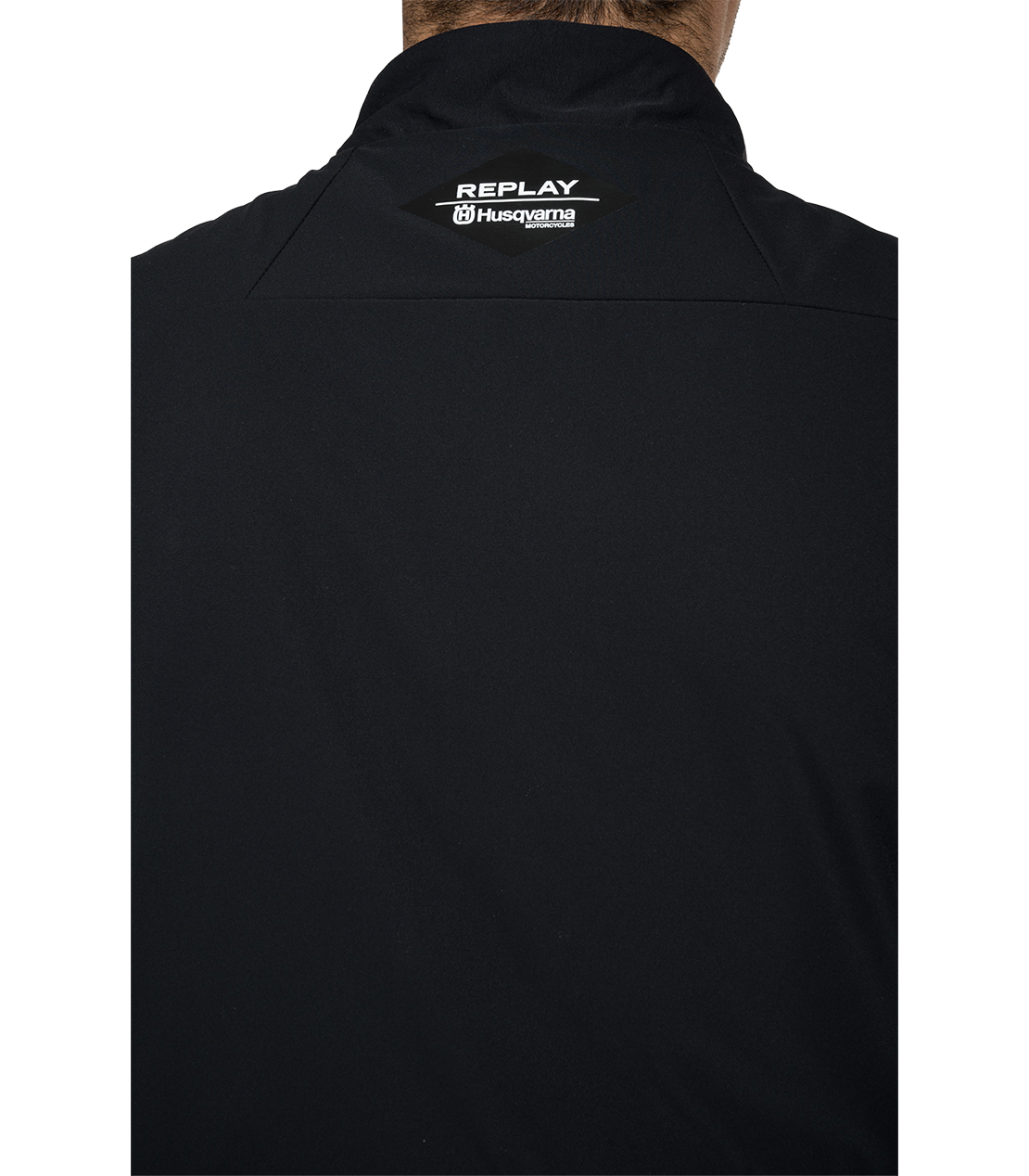 フルジップナイロンべスト REPLAY FOR HUSQVARNA 詳細画像 ブラック 7